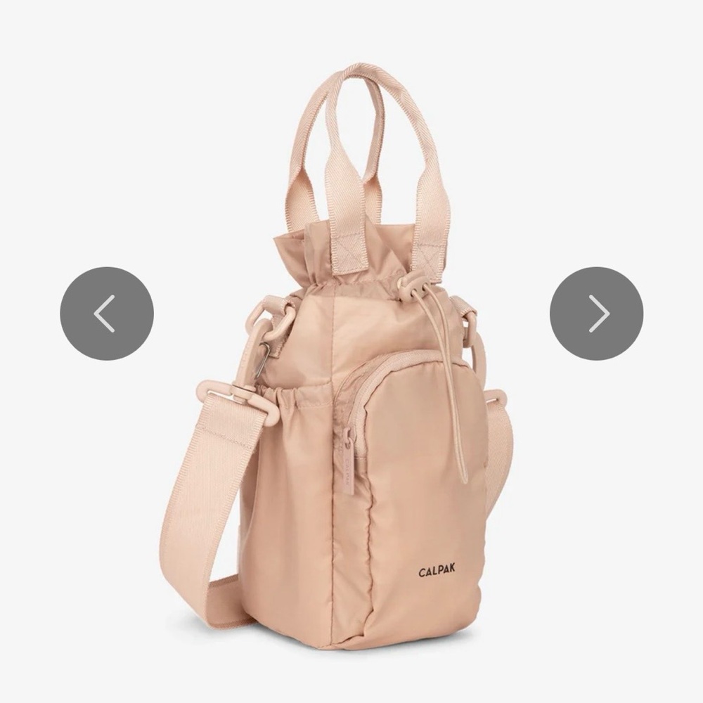CALPAK Mauve Water Bottle Holder Bag